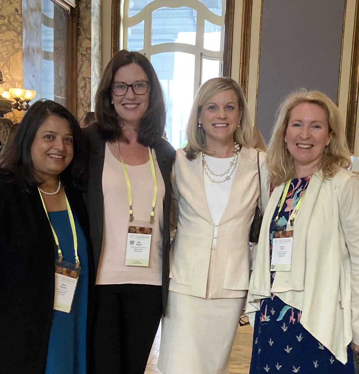 mistimsangani's tweet photo. Inspiring conversations on #family #philanthropy at #NCFPForum2022. Thanks @TedescoNicholas @mcakimoto1. Grateful for #bankofamerica colleagues @JennLChandler &amp; Erin Hogan and dear friend @sarahvaill https://t.co/Q4aYpTwaBv