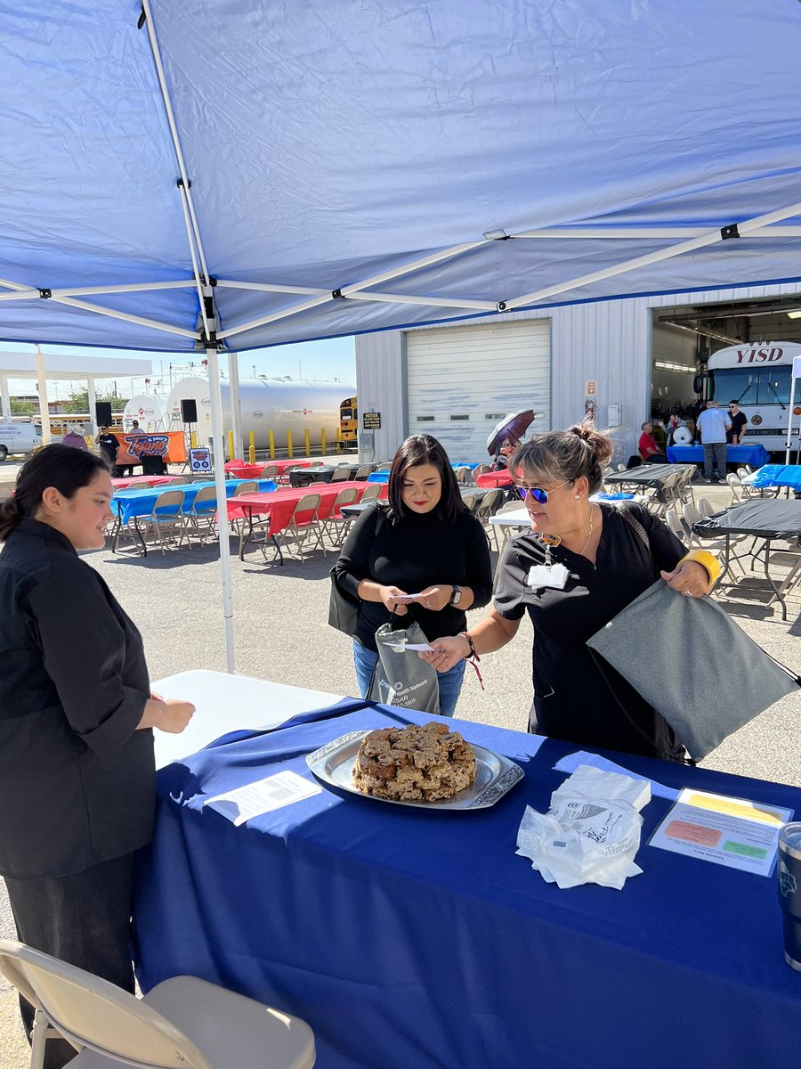 Happy Bus Driver Safety Week! Thank you @YISD_Trans for making sure our students, teachers, coaches, and staff make it safely to and from. Just a small token of appreciation from Cosmetology and Culinary for all you do for @OurCareerCenter students!