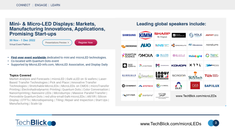 TechBlickGlobal's tweet photo. MicroLEDs, printed electronics and laser printing?
Read at https://t.co/x0dbLPMnZH
#lasers #laserprinting #LIFT #microLEDs #miniLEDs #interconnects #printedelectronics #additivemanufacturing  #additivefertigung  #gedruckteelektronik https://t.co/ZAwBBMtSDi