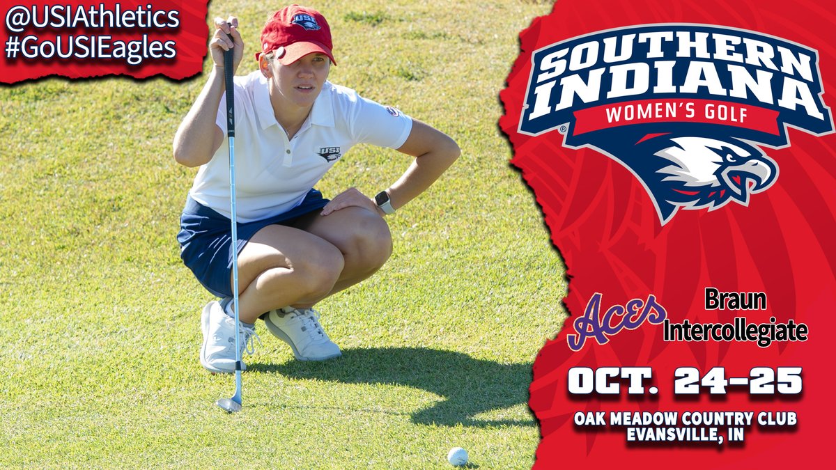 .<a href="/USI_WGolf/">USI Women’s Golf</a> concludes the fall portion of the 2022-23 season by playing in the Braun Intercollegiate, hosted by UE, today and Tuesday. Live scoring and results can be found at bit.ly/3EZGPSb #GoUSIEagles #OVCit