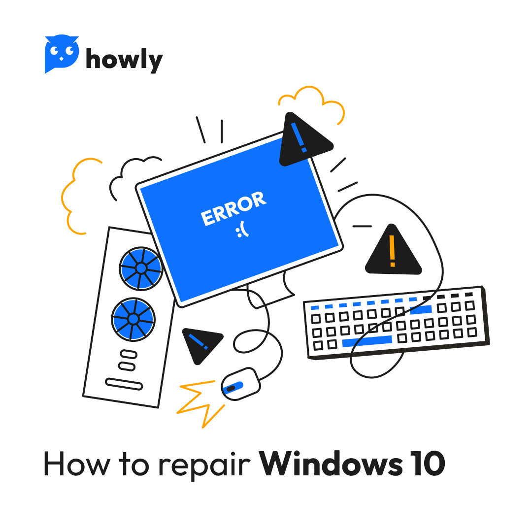 Howly_Global's tweet photo. Learn how to repair Windows 10 in this new article. Even newbies can fix their devices... or, wow, secure themselves from losing data 😉 Check it out https://t.co/4PXSAliWW4 https://t.co/AILnGE7MWD