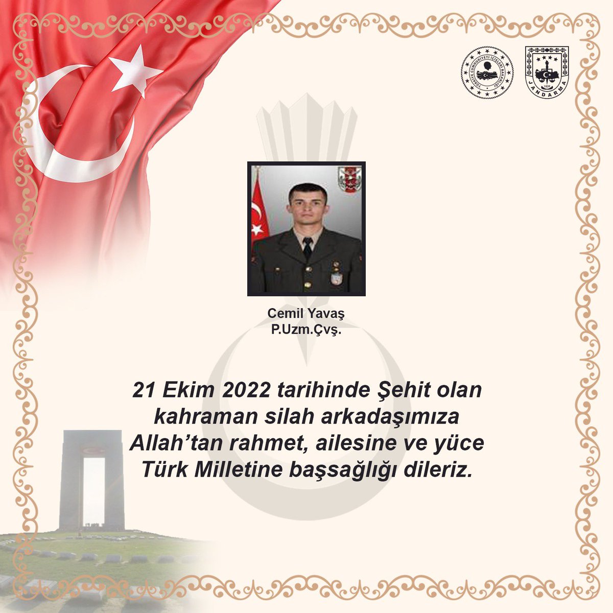 Başımız sağ olsun.🇹🇷