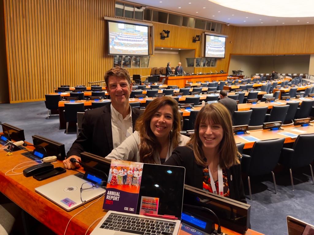 #FirstCommittee discussion on #ConventionalWeapons closes until next week, and the @minefreeworld @banclusterbombs team bids adieu to @UN #NewYork, now time to get ready for @MineMonitor #LM2022 launch and @MineBanTreaty #20MSP in #Geneva.