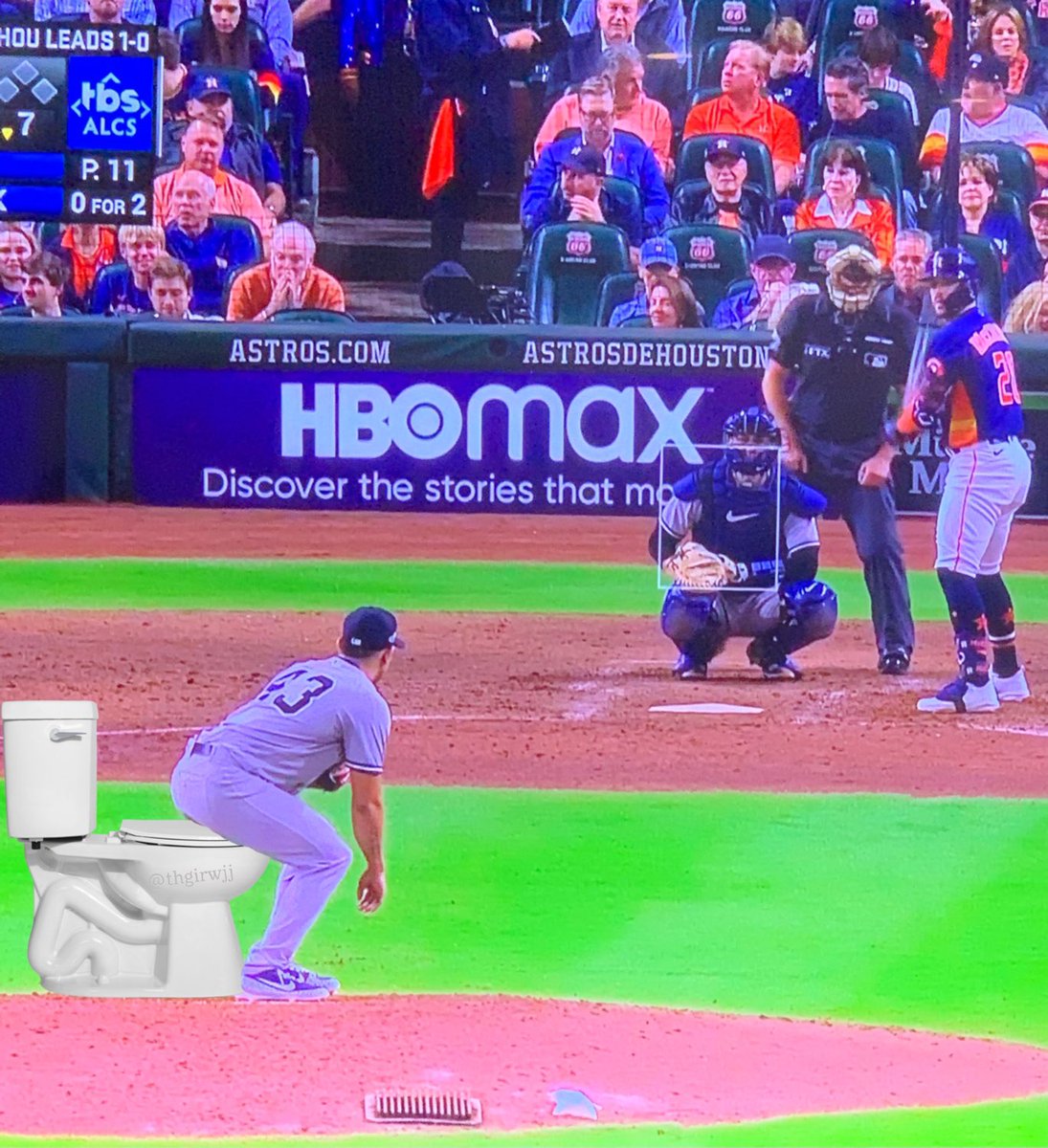 JamesWright05's tweet photo. For those of you who haven’t had time to keep up with the ALDS Series so far, allow me to get you caught up…  🔥🤘🏻⚾️#GoStros⚾️🤘🏻🔥

#HoustonAstros #newyorkyankees #ALDS #mlb #espn #aaronboone #aaronjudge #luisseverino #alexbregman #Astros #Yankees https://t.co/SIXMKzzAEF