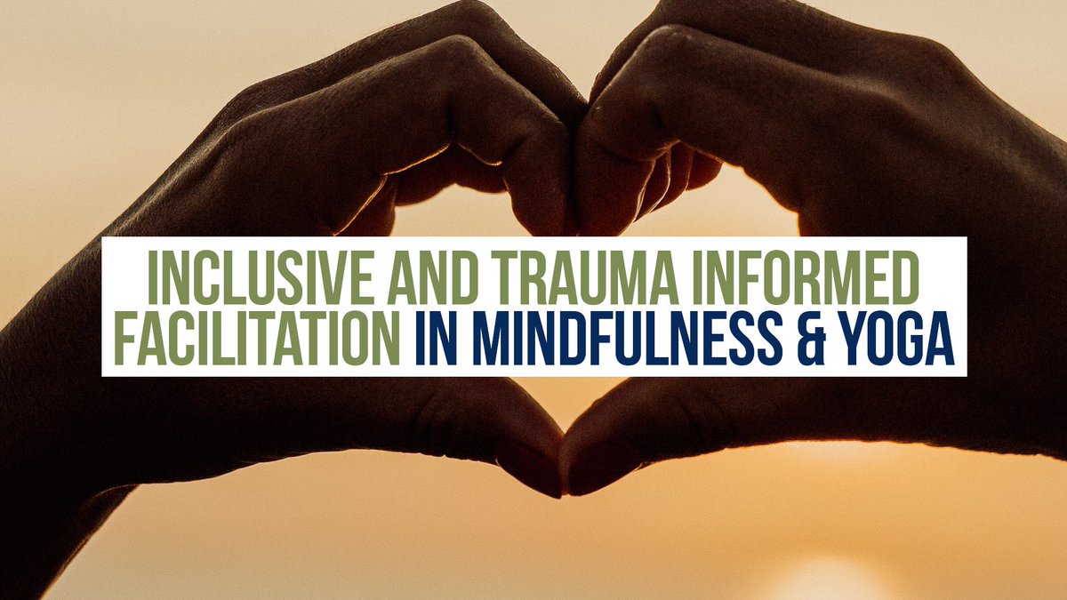 Learn what it means to take a trauma informed stance when facilitating mindfulness, meditation and yoga — Monday, Oct. 24, 5:30-6:30pm (online). Details here: clnx.utoronto.ca/home/mindfulne… #UofT