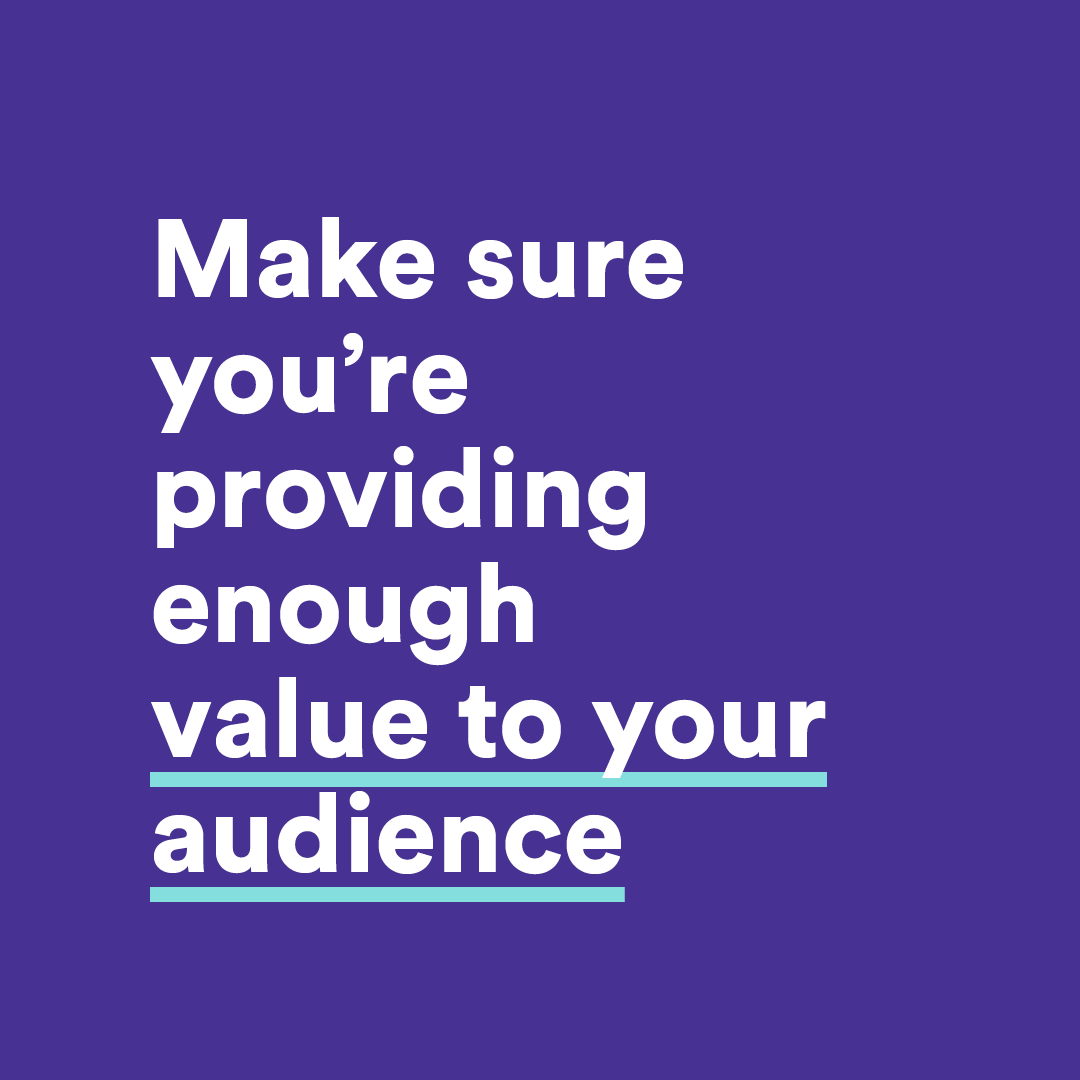 ForGoodINTENT's tweet image. When deciding what to post for your social media, you should always be asking &quot;Will this information provide any value to my target audience?

#digitalmarketingtips #marketingtipsandtricks #nonprofittips #digitalmarketing101 #digitalmarketinglife #digitalmarketingtips