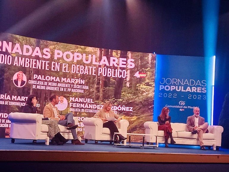 Jornadas Populares 2022-2023. Abordar el cambio climático desde el realismo. #JornadasPPMadrid