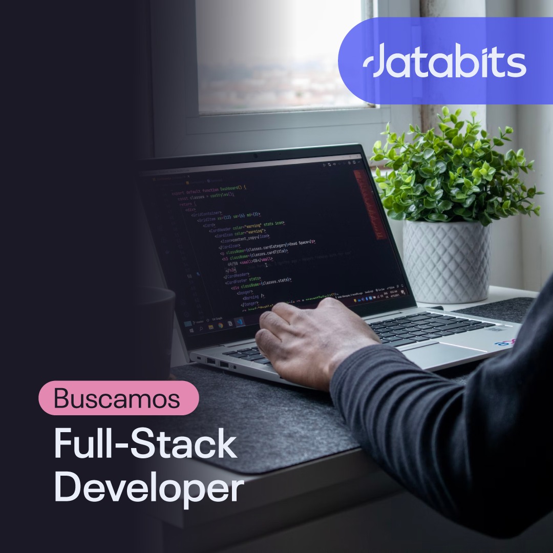 CheoArana's tweet image. En #databits están buscando  #FullStackDeveloper remoto
Puedes ver la oferta en el siguiente link: 
bit.ly/3CVdJ3w

Aplica ya !!