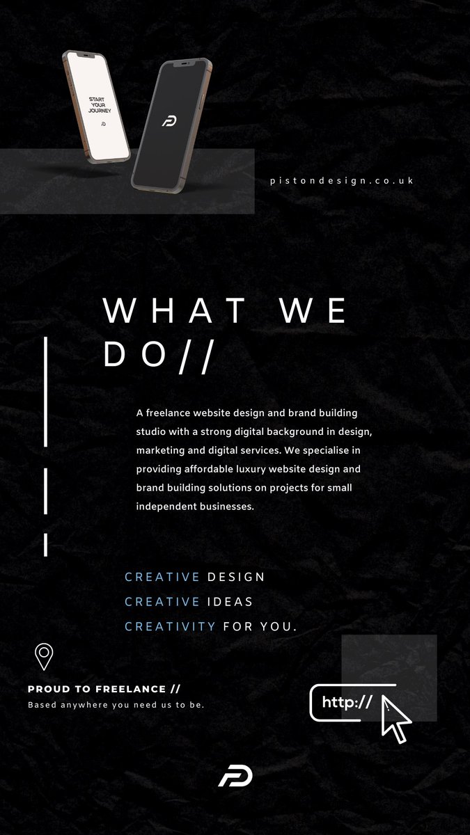 PistonWebDesign's tweet image. What we do @PistonWebDesign #webdesign #branding #websitedevelopment