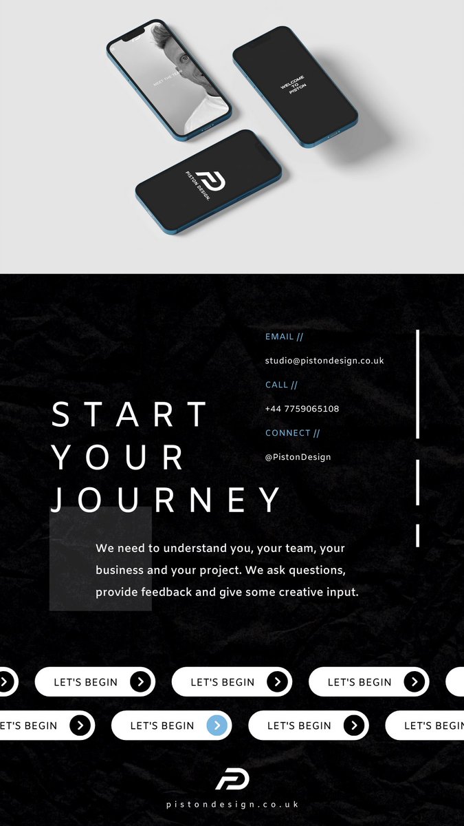 PistonWebDesign's tweet image. Start your journey @PistonWebDesign #webdesign #branding #websitedevelopment #brand #business #creative #creatives #digital #media #