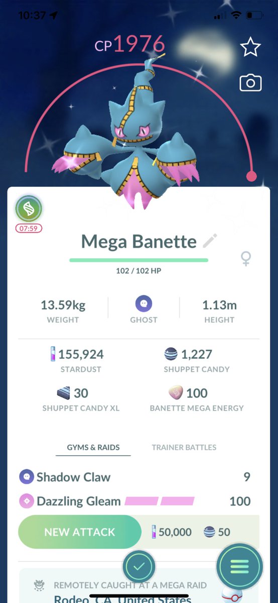 Astrogoat95's tweet photo. Took a break from PoGo for a bit, and I got this as a welcome back gift 🎁 https://t.co/yw0xXmDWPj