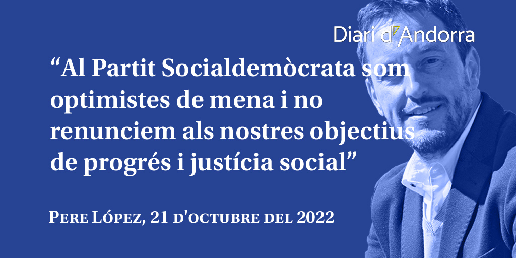Andorra es mereix més | L'opinió d'avui de Pere López al #FociLloc  <a href="/PereLopezAgras/">Pere López Agràs</a> <a href="/PSAndorra/">Partit Socialdemòcrata d'Andorra</a> ow.ly/IXuR50LhKwk