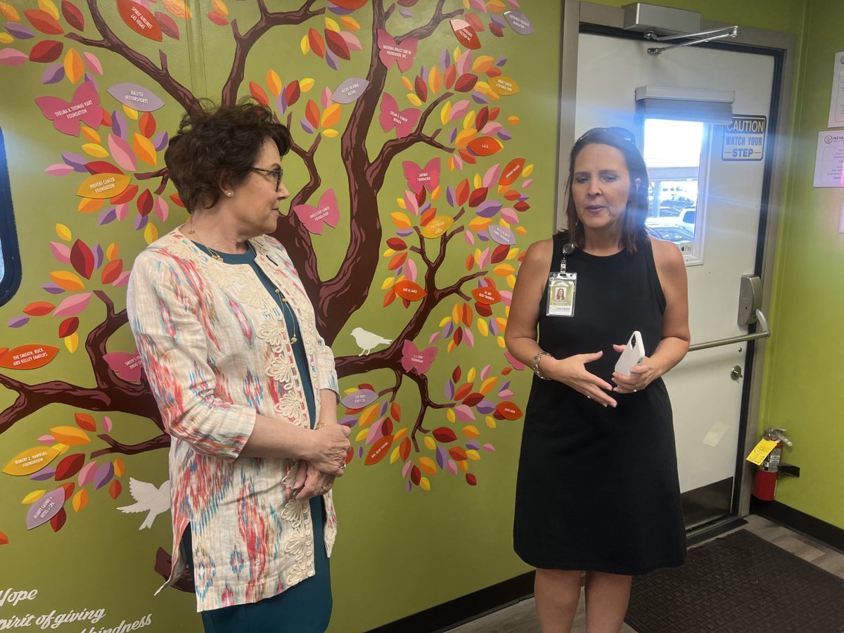 NVPCA's tweet photo. We had a wonderful visit with @SenJackyRosen, which included a tour of the @NVHC_Mammovan, program overview, and a discussion on the MOBILE Health Care Act! Big Thank Yous all around! #ValueCHCs #BreastCancerAwareness #Mammograms #PaintNevadaPink #ValueCHCs #MOBILEAct https://t.co/ciNVTExxAj