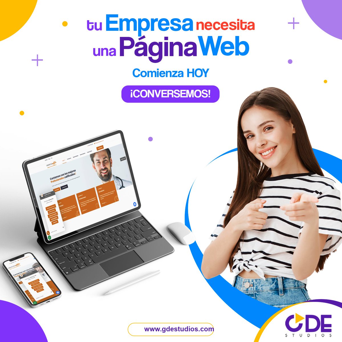 GDEstudios's tweet photo. ๐ฃ Tu #Empresa #Negocio o #Emprendimiento Necesita una una ๐ฃ๐ฎฬ๐ด๐ถ๐ป๐ฎ ๐ช๐ฒ๐ฏ ๐ฃ๐ฟ๐ผ๐ณ๐ฒ๐๐ถ๐ผ๐ป๐ฎ๐น๐ก.
.
โ ยกDeja de buscar! โ
.
๐ฏ Conversemos: 941 970 632 | 990 476 764
๐ Clic: https://t.co/bb09yUXsVZ
๐ https://t.co/3RgcnVnyFN
#Web #Site #Website #WebAdaptable #HTML5 https://t.co/vBcxPps5Ol