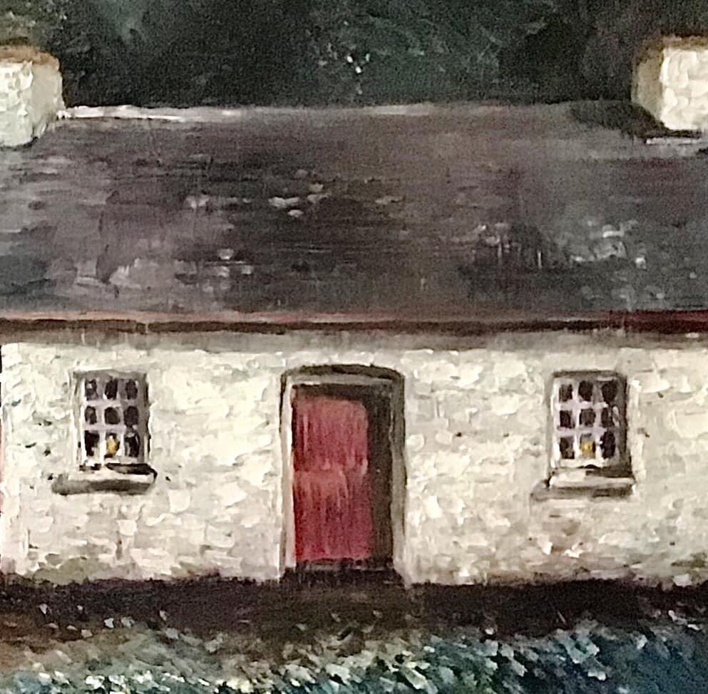MattPearceArt's tweet photo. Another old Welsh cottage with a red door 🚪❤️
#artontwitter #painting #artist #Welshart #Wales https://t.co/kxXIRJm2FN