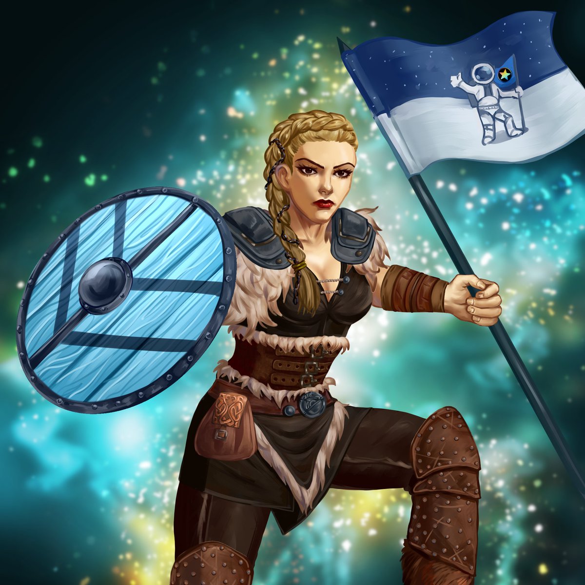 Hello frens. The first round of Community vote started in <a href="/StargazeZone/">Stargaze ✨🔭</a> discord and we hope you like our project enough to cast your valuable vote for us. So we can be featured on Launchpad.

Meanwhile, here is another sneak peek with <a href="/WavingCosmonaut/">Waving Cosmonauts</a>