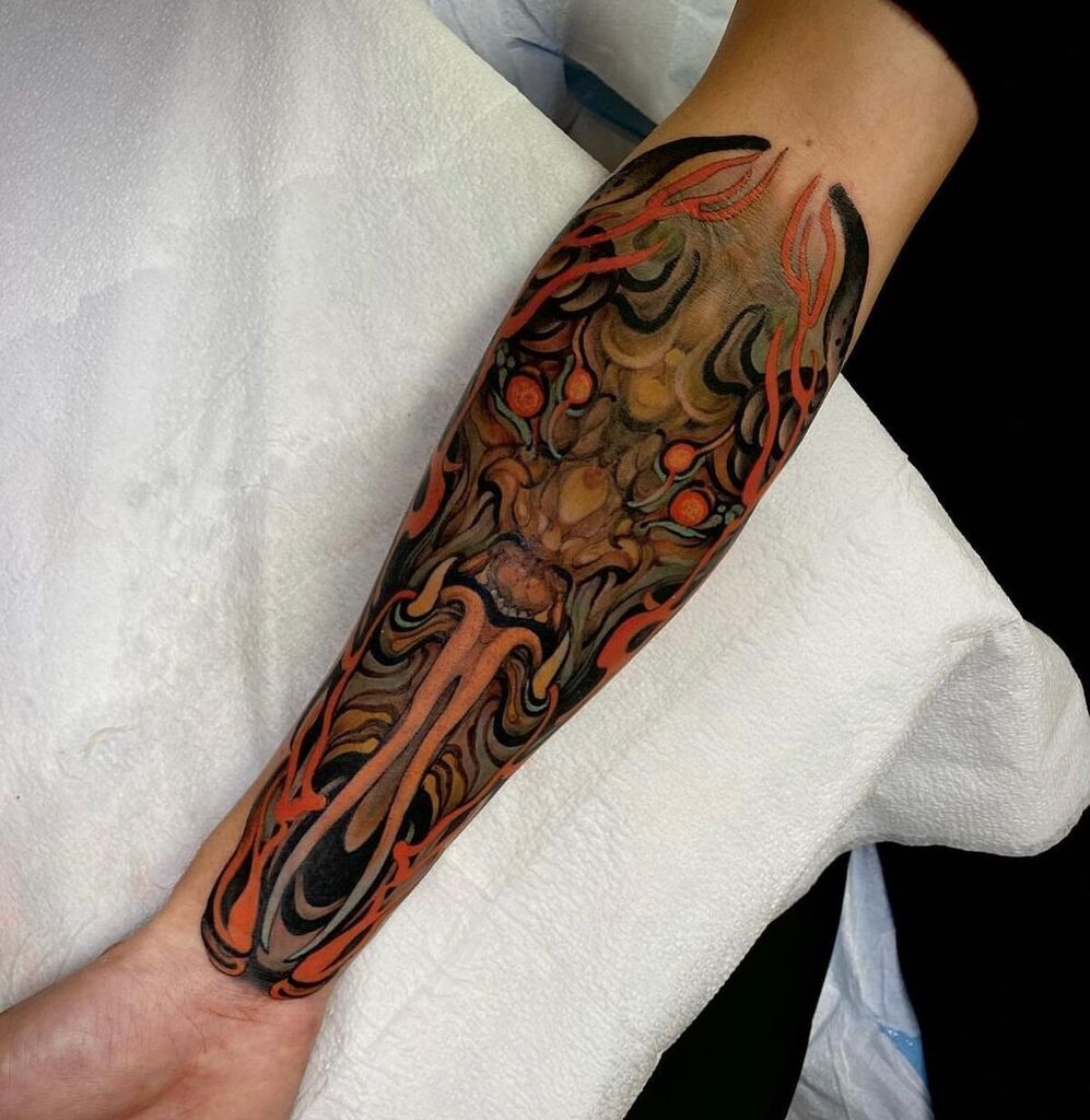 gurutats's tweet photo. Wicked demon heads done by @dorfnastyy🔥Give @dorfnastyy a follow and for further appointments email sean@gurutattoo.com. 

#sandiegotattooartist #tattoo #tattooed #skinart #skinartmag #tattoodo #tattoosnob #tattooart #inkart #gurutattoo #sandiego #pa… https://t.co/5TyvhfoMNM https://t.co/KasdsOw7w5