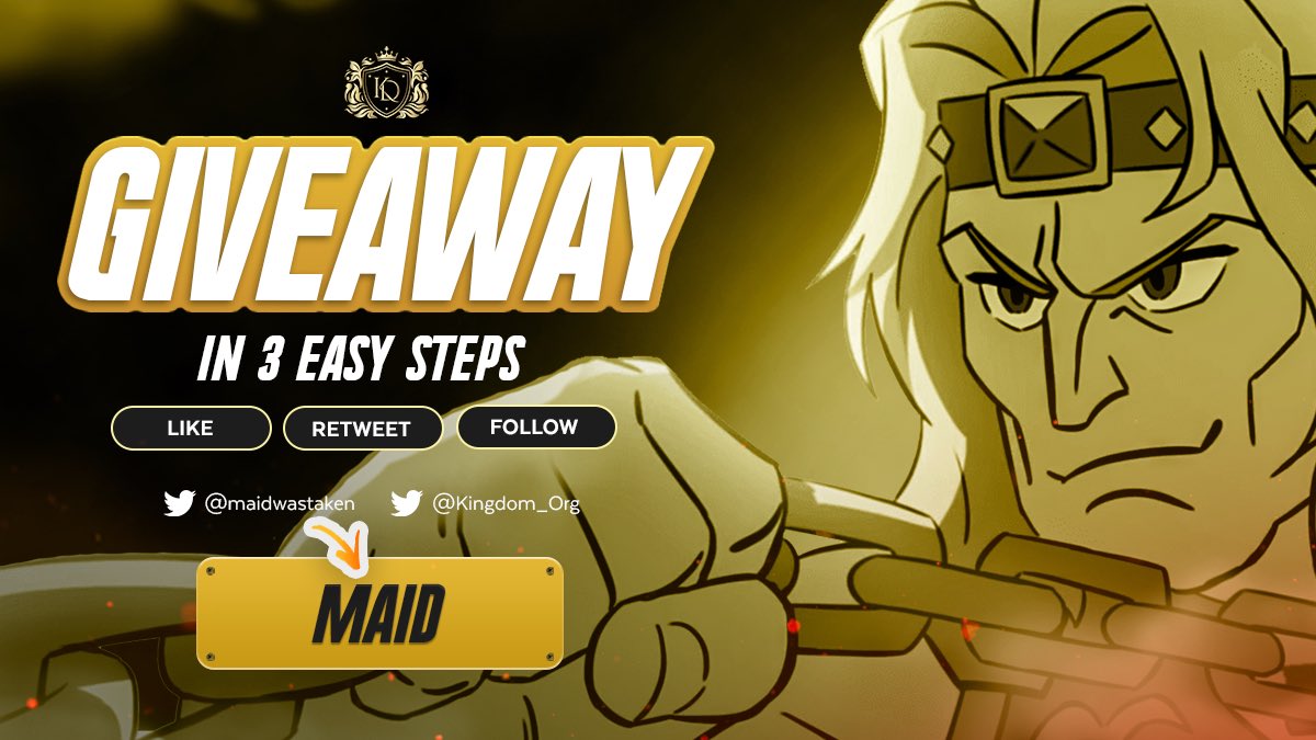 maidwastaken's tweet photo. 👑Castlevania Crossover Giveaway!👑

✅How to Enter:✅

1⃣Follow Both! (@maidwastaken &amp; @Kingdom_0rg)
2⃣Like And Retweet! 
3⃣Tag A Friend!

👑One Winner Drawn Next Week!👑
#brawlhalla #Brawlhallagiveaway #Giveaway #Castlevania https://t.co/gJ02euL3jf