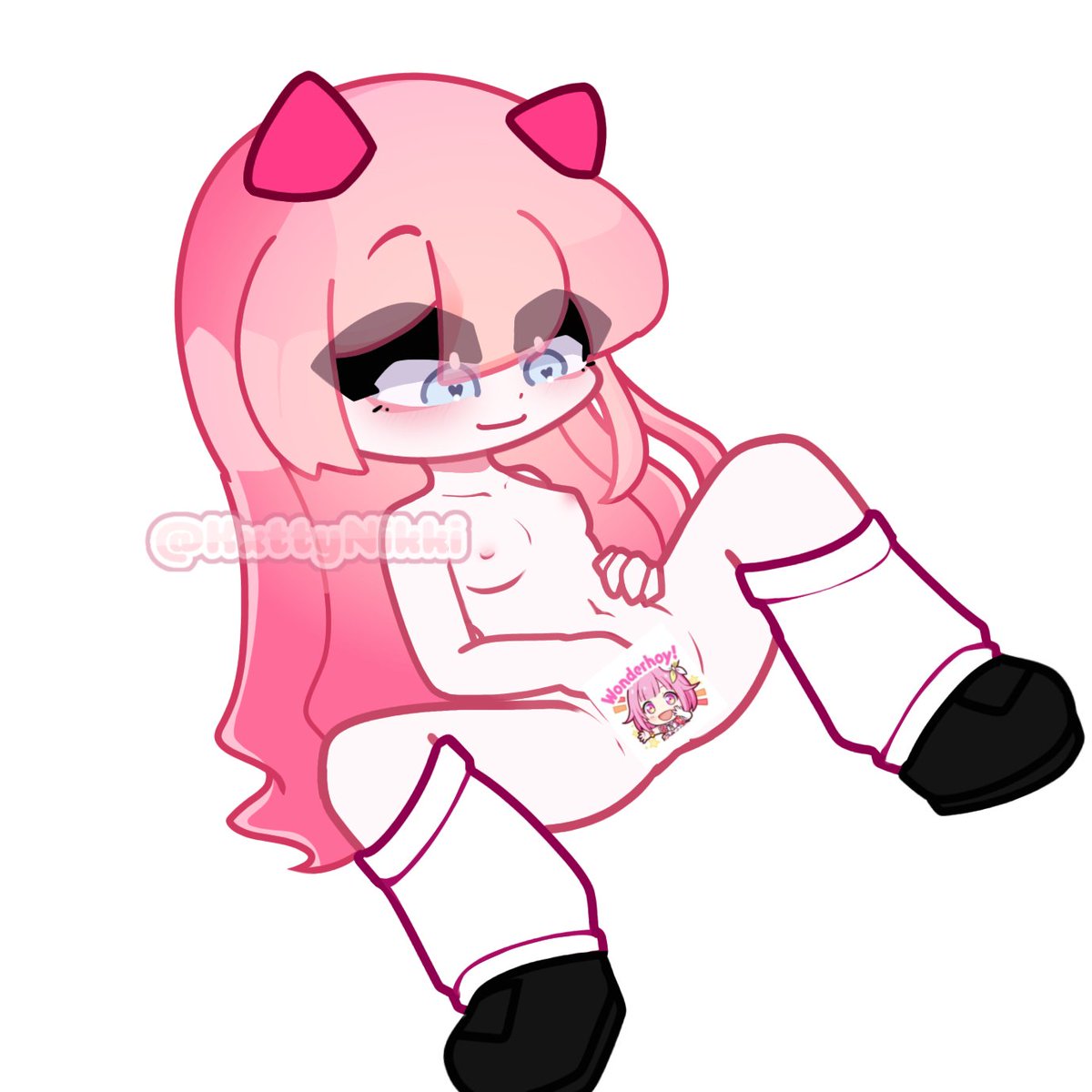 kxtty_nikki's tweet photo. A process of what kxtty's full body would look like >w< #gachansfwcute #gacha34 #gachaclub18 #gacharule34 #gachalewd #GachaStripClub #gachansfwcommunity #gachansfw https://t.co/0AWlpHOC6H