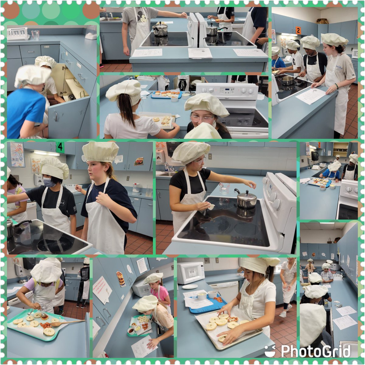 senewby's tweet photo. @Landstownms 6th grade mini pizza lab https://t.co/2zdFkKlG9d