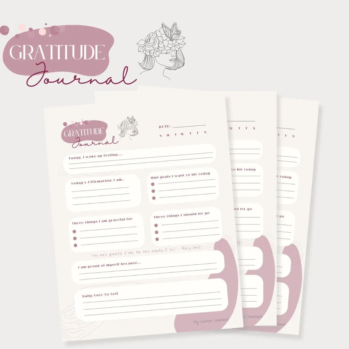 Plain_Charlie's tweet photo. New aesthetic Gratitide Journal and Daily anf Weekly planners available now in my store https://t.co/rYcMgLjEcZ #EtsySocial #etsyplanner #etsy https://t.co/Js6gozBFaD