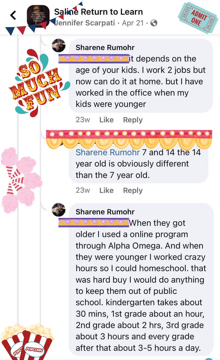 Got to love a board of education candidate who says about their kids they "would do anything to keep them out of public school." Don't elect people who don't firmly support public schools and teachers.
