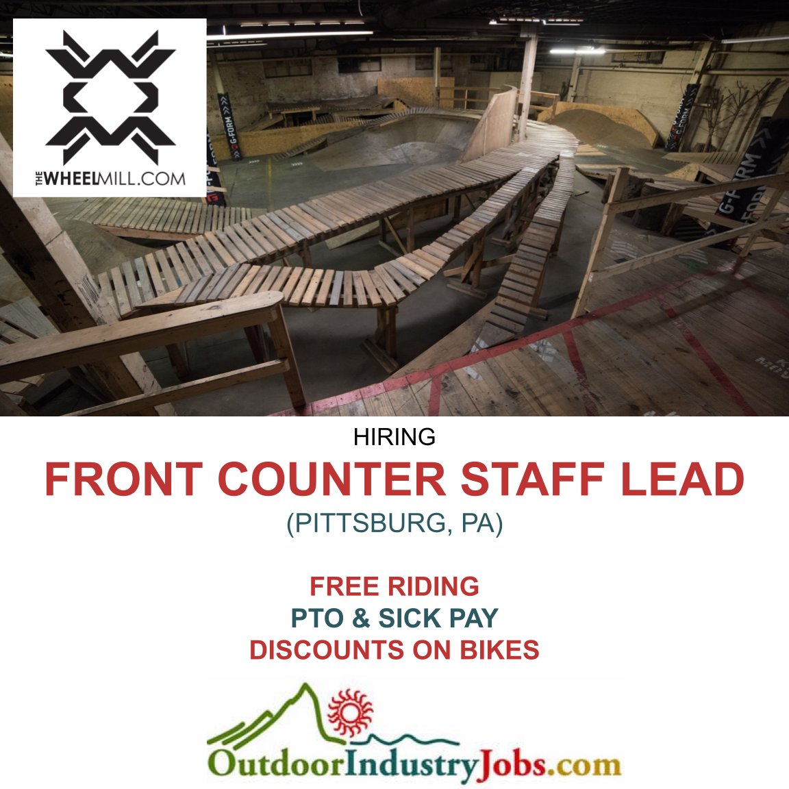 Outdoor_Jobs's tweet photo. Apply Here: https://t.co/kW58bYto79
#outdoorindustryjobs #thewheelmill #twmshop #pittsburghbmx #pittsburghbikelife #bikepittsburgh #pittsburghbikelife #mtbpittsburgh #bmxstreet #bmxracing #bmxlife
@Thewheelmill https://t.co/6qyARoryTd