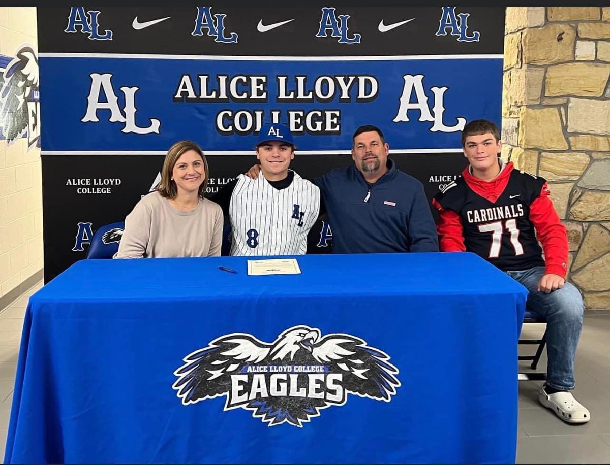Congrats to Jake Sears of George Rogers Clark High School for signing for baseball today!