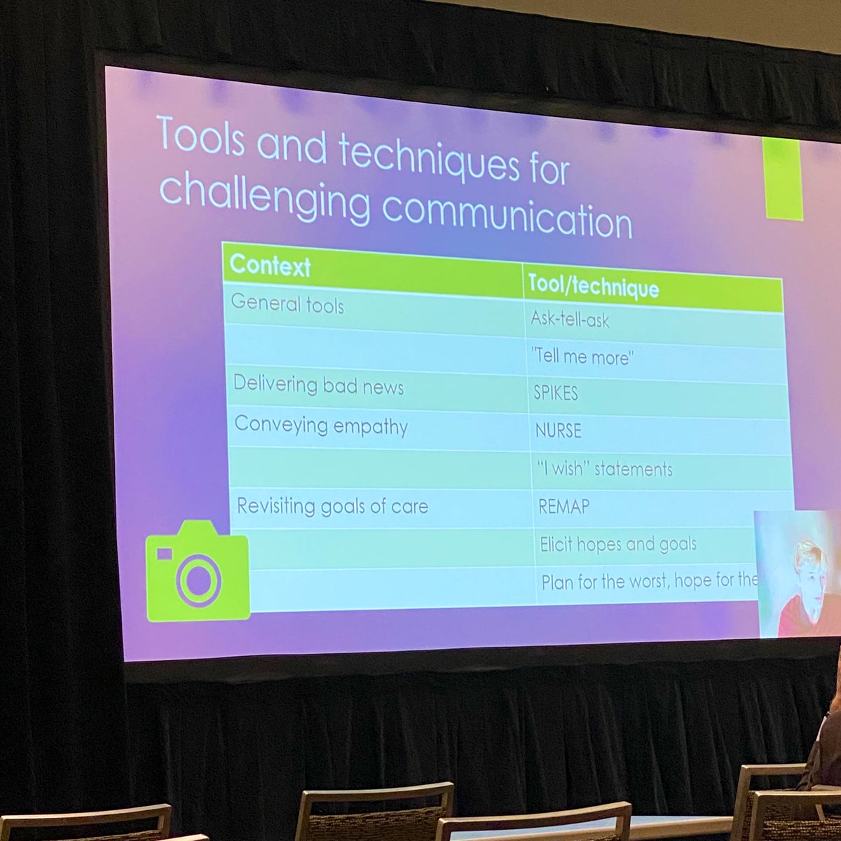 Awesome talk on integrating palliative care principles into #PMR - something so needed amidst trauma and #CancerRehab. Pics below for some tips and resources for CE from Dr. Tolchin, Dr. Brooks, and Dr. Cheville. The future of PMR training is bright!