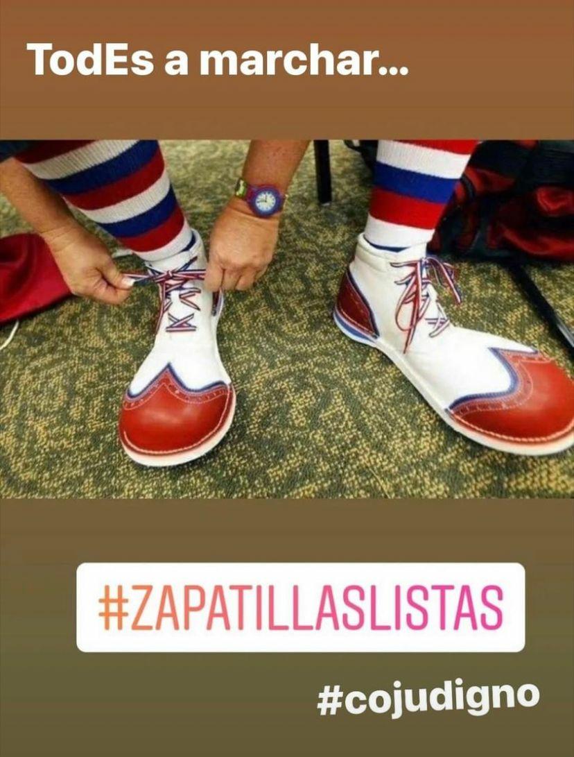A2GV's tweet photo. @NuevoPeruMov Uy, creo q se le cayó el rédito político q intentaron sacar d este macabro caso (tal como si lograron hacer con su compañero solriset). "nos kagaron la marcha chiques" #GabrielaSevilla #DondeEstaMartina #SocialismoEsMiseria https://t.co/0oKLCGG9RS