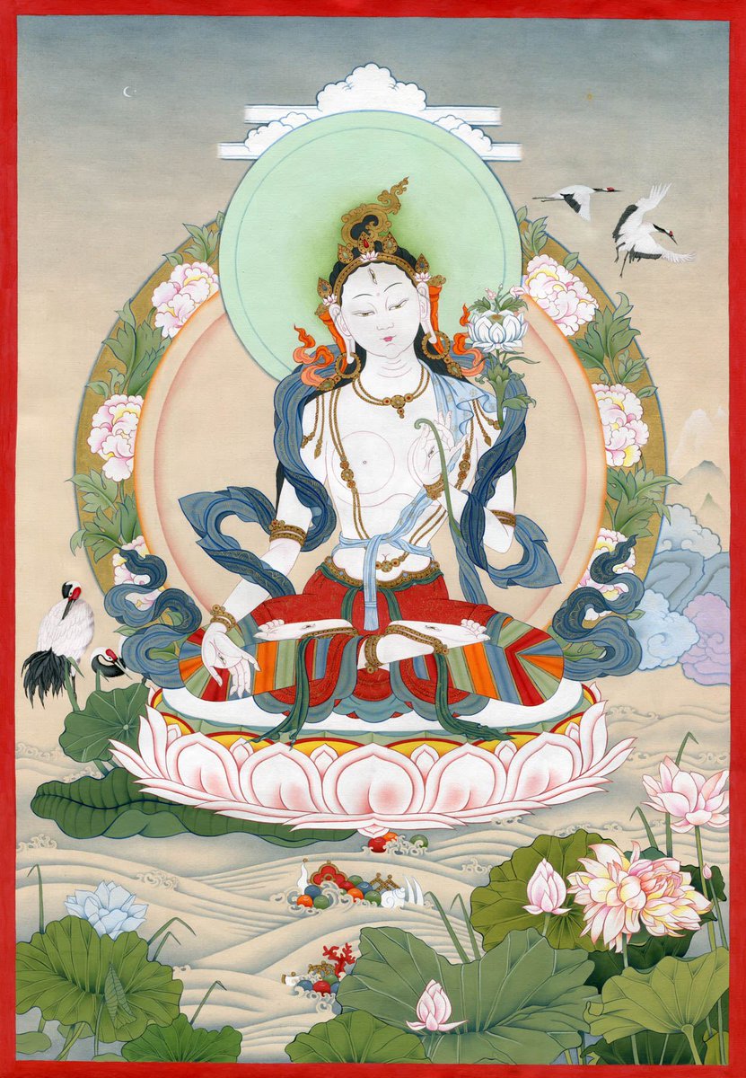 TheTibetCenter's tweet image. TOMORROW - SATURDAY OCTOBER 22, 2022 @ 1PM 
BI-MONTHLY WHITE TARA MEDITATION ~ 
facebook.com/TheTibetCenter…
Live on TTC TV @ thetibetcenter.org/video
and live on the twitter