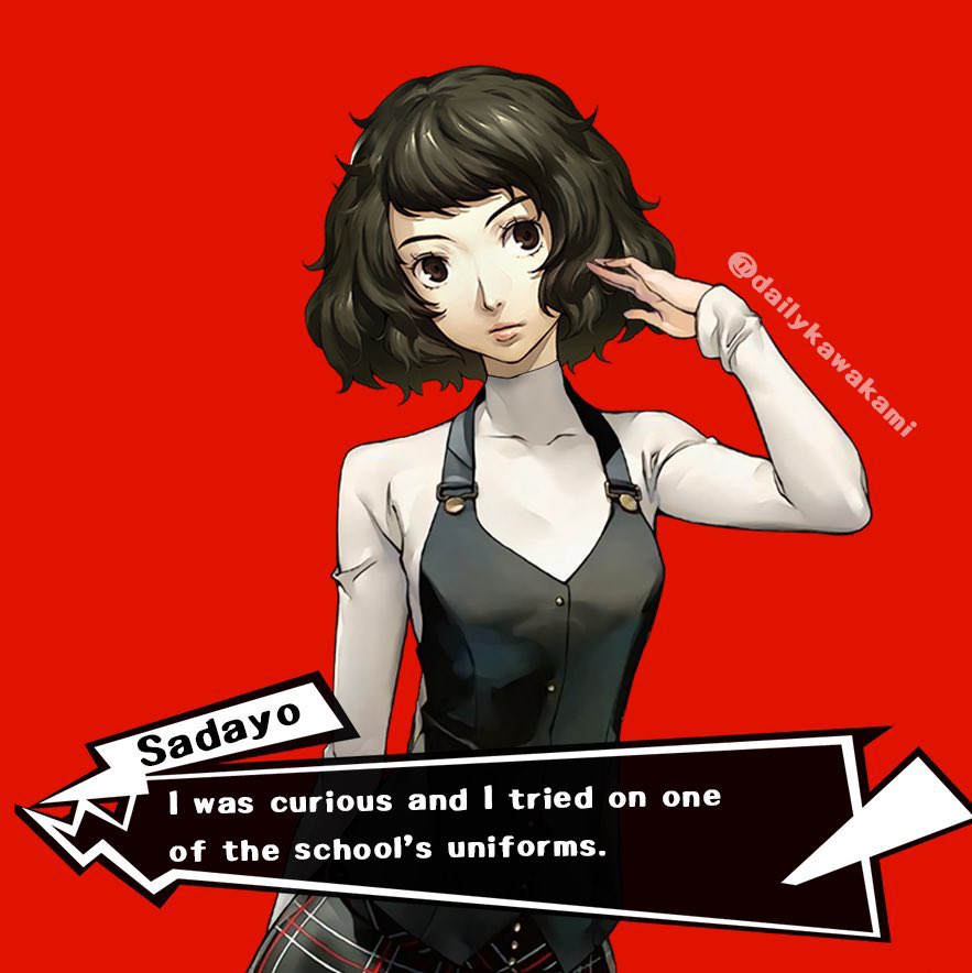🎃Keïjį D. Fûmø🎃 on Twitter "RT DailyKawakami Since P5R dropping on