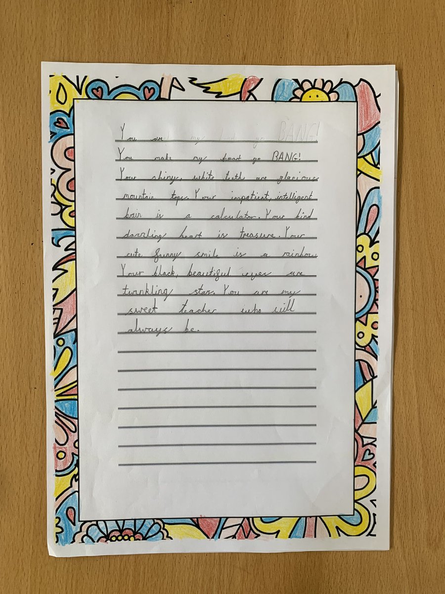 To end an incredible half term 3B enjoyed creating their own poems, inspired by @PoetryVal 🥰 #year3 @woodberrydownN4