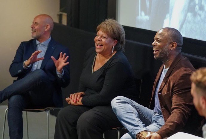 Fantastic to be back on a radio station where I had so much fun back in the day <a href="/bbc5live/">BBC Radio 5 Live</a> talking to Adrian about our Clive Sullivan film.

Thanks guys for the chance to talk about that &amp; our new company <a href="/jamsandmrb/">JAMS & MR B PRODUCTIONS</a> 🙏🏽

Clive Sullivan Rugby League Legend 

9:30pm <a href="/BBCTwo/">BBC Two</a> 

#BBCRL