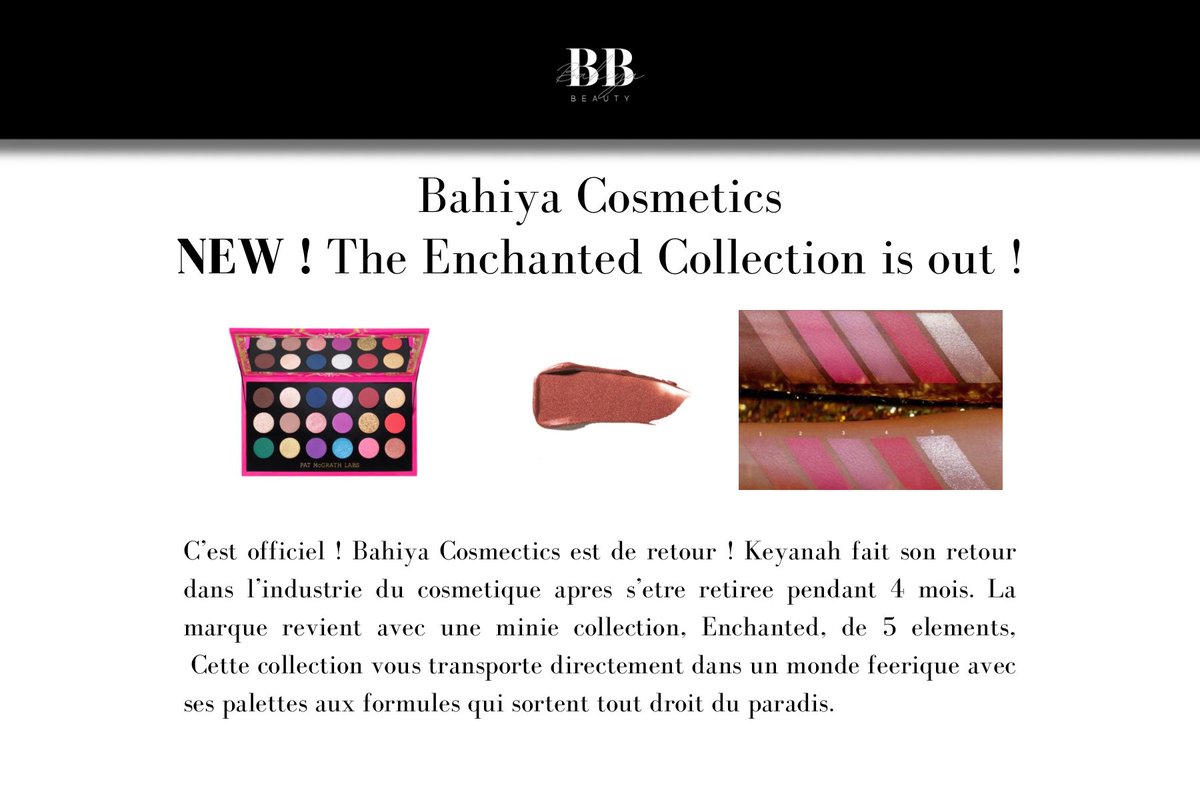 bahiyainc's tweet photo. ⠀⠀⠀⠀⠀ 

⠀⠀⠀ ⠀ ⠀     BAHIYA COSMETICS
                The Enchanted Collection

⠀⠀⠀ ⠀⠀⠀ ⠀ ⠀     out now.

⠀⠀⠀⠀⠀ https://t.co/FE1o13sfQC