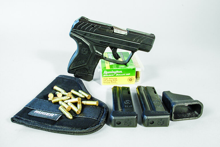 Carrying a .22 for self-defense is not for everyone, but enough people go this route that Ruger made the decision to chamber its LCP II in .22 Long Rifle. Here's our review via Game & Fish Magazine: bddy.me/3shRiRc #FirearmsFriday #gun #concealedcarry #handgun #ruger