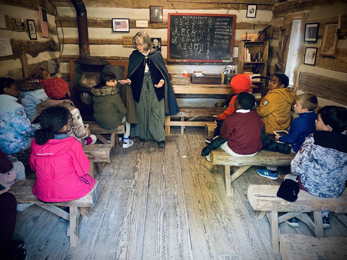 This week, 3rd grade students from both lower school campus’ visited the Wabash &amp; Erie Canal in Delphi, Indiana. The students enjoyed a full day outdoors learning about early Indiana waterways as well as early life in Indiana when it first became a state in 1816. #FieldTripFriday