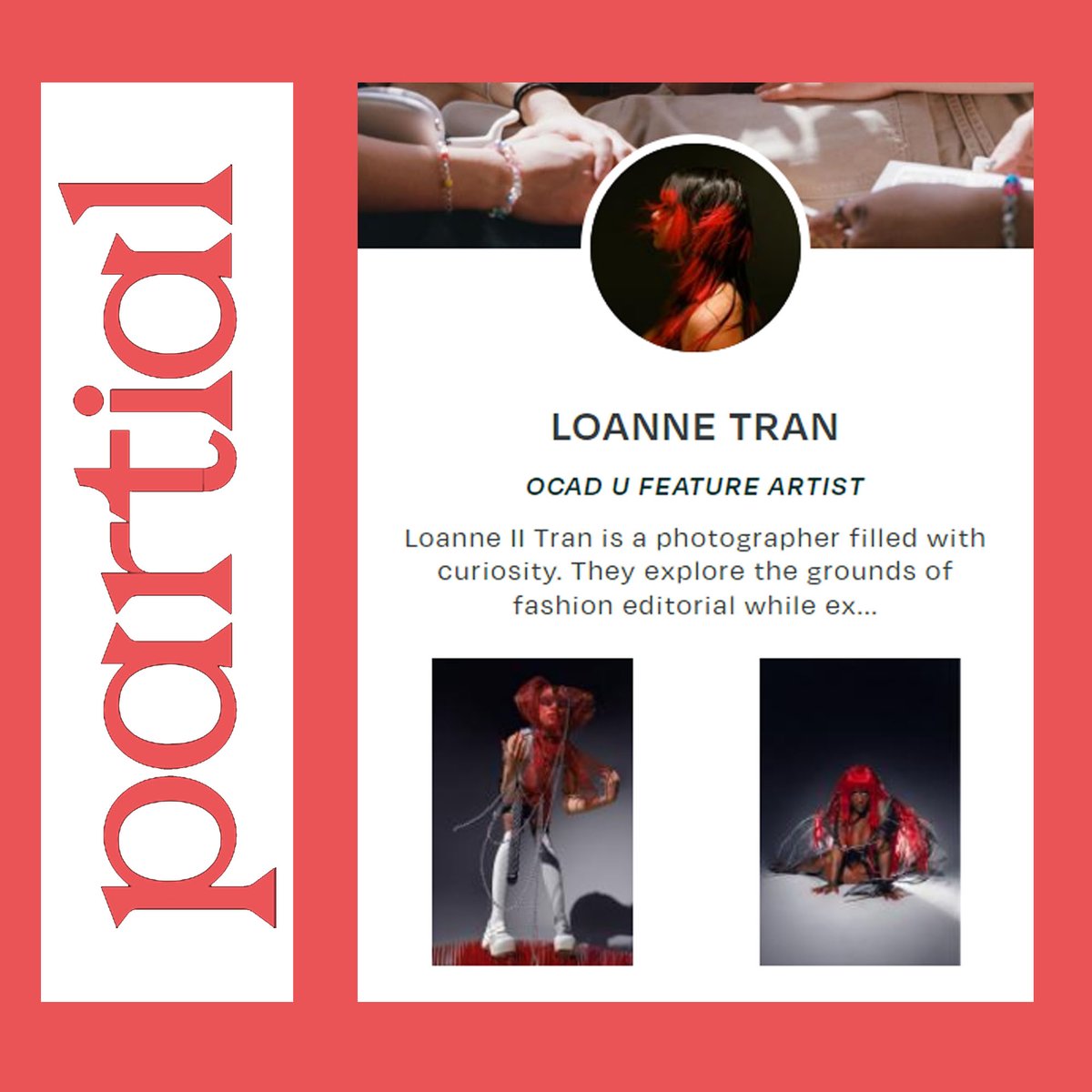 ⭐OCAD University Artist Showcase and <a href="/partial/">bean</a>.gallery present 2022 featured artist 𝗟𝗼𝗮𝗻𝗻𝗲 𝗧𝗿𝗮𝗻.

Visit ocadu.ca/buyart to view the full artist showcase. loanneiitran.partial.gallery