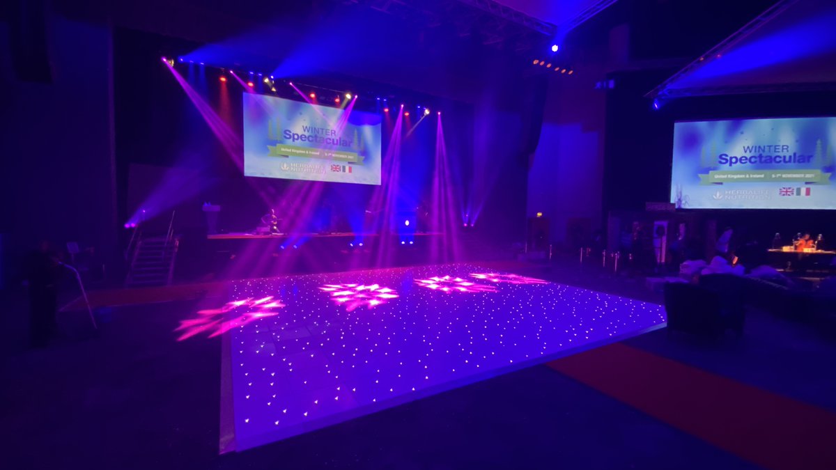 greenclawsent's tweet photo. Is bigger always better? Our 30' x 30' white starlit dance floor at the ICC in Birmingham. This would allow about 225 guests to dance, which is the suggested size for a 450-capacity party! https://t.co/wOXeq9mEF0