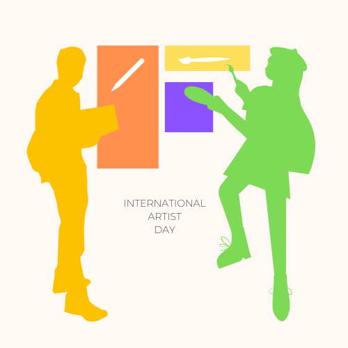 UIdahoWC's tweet photo. Happy International Artist Day, Vandals! Did you know that writers are also artists? According to the Merriam-Webster Dictionary, an artist is "a person who creates art using conscious skill and creative imagination." Using language as a medium for art, we can create anything! https://t.co/O1mS8ATEVJ