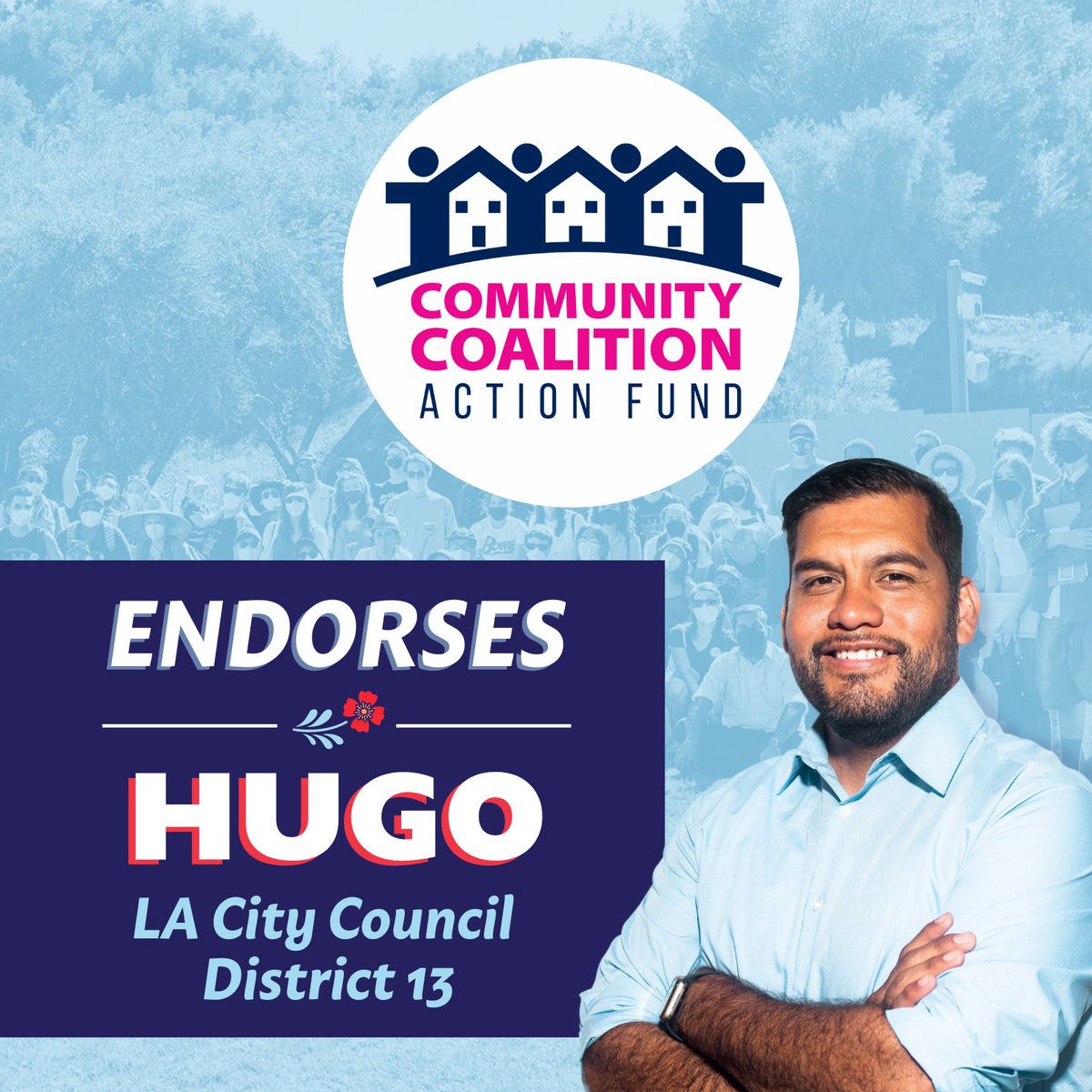 During the most explosive moments in LA's race relations between Black and Latino folks, @cocoactionfund was born. They built Black and Brown solidarity, while making South LA better for all, and they continue that vital work to this day. We are proud to earn their endorsement!