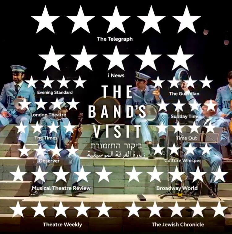 Pretty proud of everyone involved in #TheBandsVisit @DonmarWarehouse