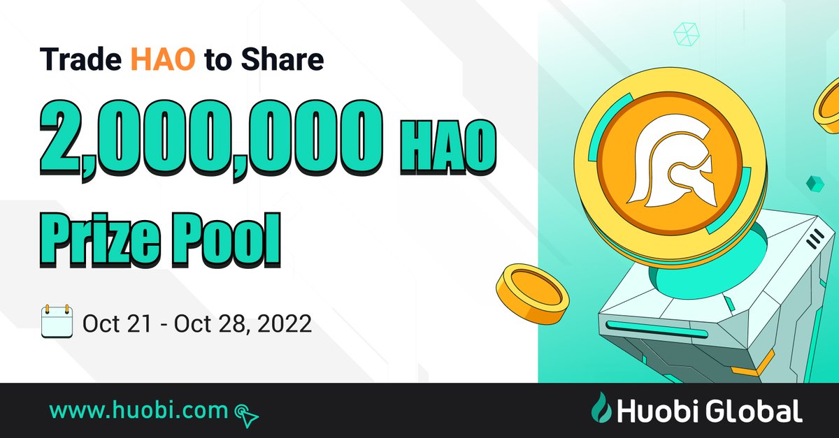 HTX_Global's tweet photo. 🔥Trade $HAO, Share 2,000,000 $HAO

👏Double Rewards @History_DAO Traders

Get Involved ➡️https://t.co/NdSjflF35Y https://t.co/N0NQBnG1Ub
