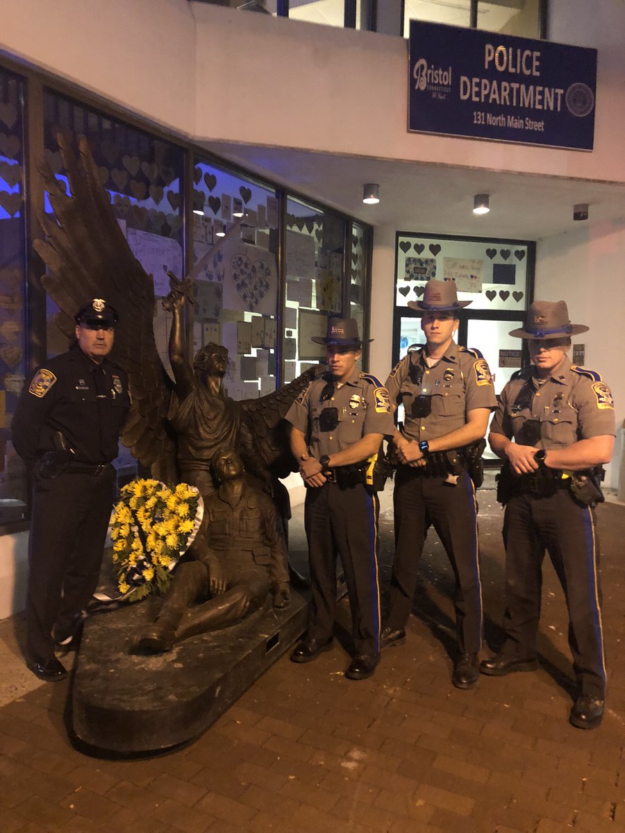 brosnansecurity's tweet photo. CEO Patrick Brosnan is proud to offer the Archangel Michael statue memorial to honor Lt. Dustin DeMonte and Sgt. Alex Hamzy. We send our sincere condolences to the friends &amp; family of the fallen, and to Bristol Community
https://t.co/3FQNoFumKZ https://t.co/FAK1vMTvoN