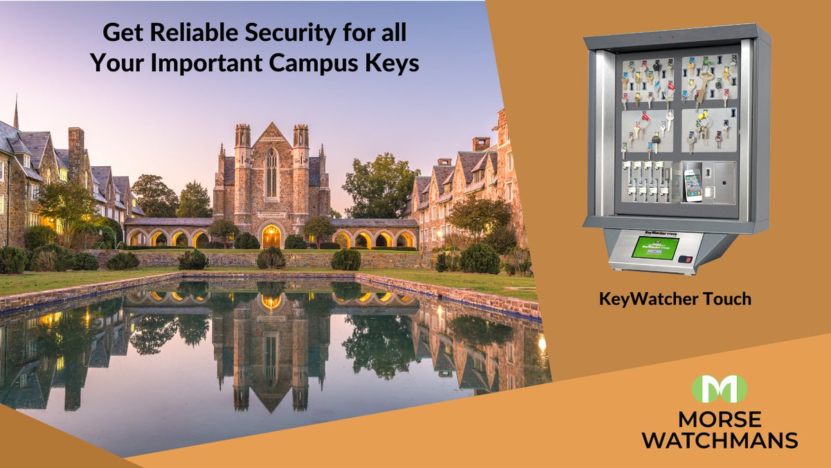 MorseWatchmans1's tweet image. Replacing Lost Master Keys Costs Thousands of Dollars. Secure important campus keys with the KeyWatcher Touch.  #SchoolSecurity  #KeyAccessControl #CampusSecurity

hubs.li/Q01lN7Y60