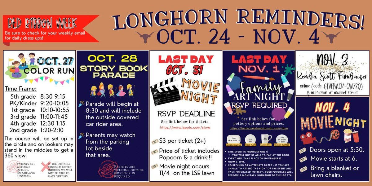 PTA Reminders