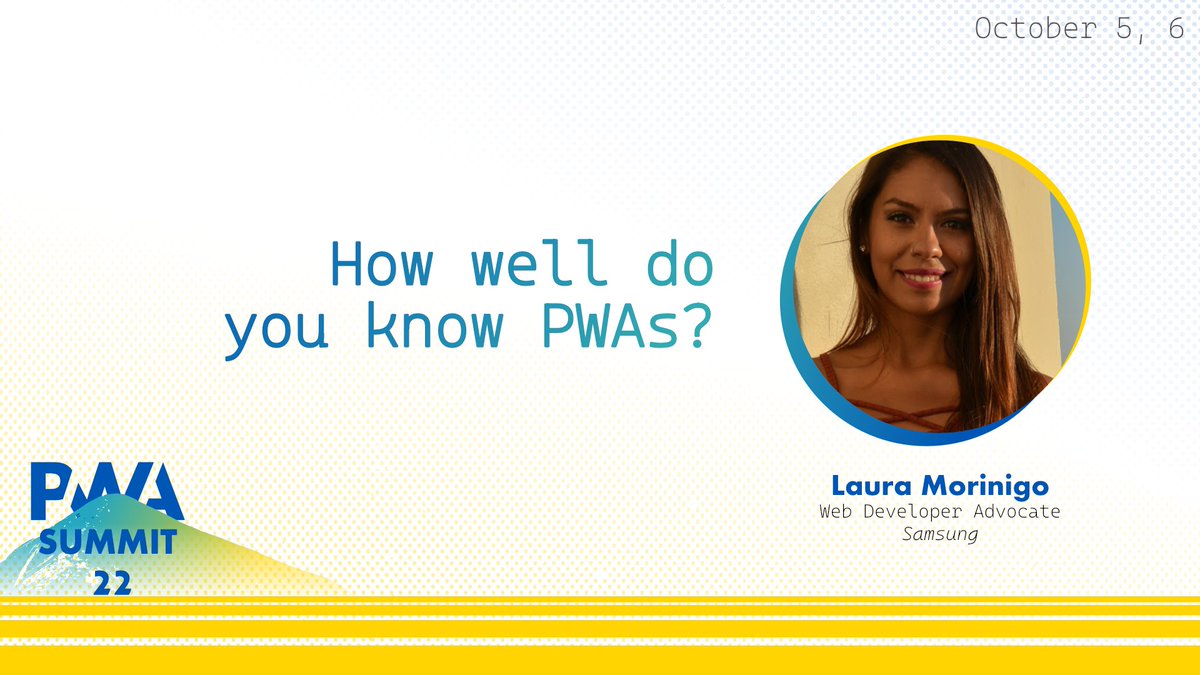 You can now watch all of the talks for the 2022 edition, for example you can check your PWA knowledge with @thisislalaok's talk here: youtube.com/watch?v=WjQ8Ba…