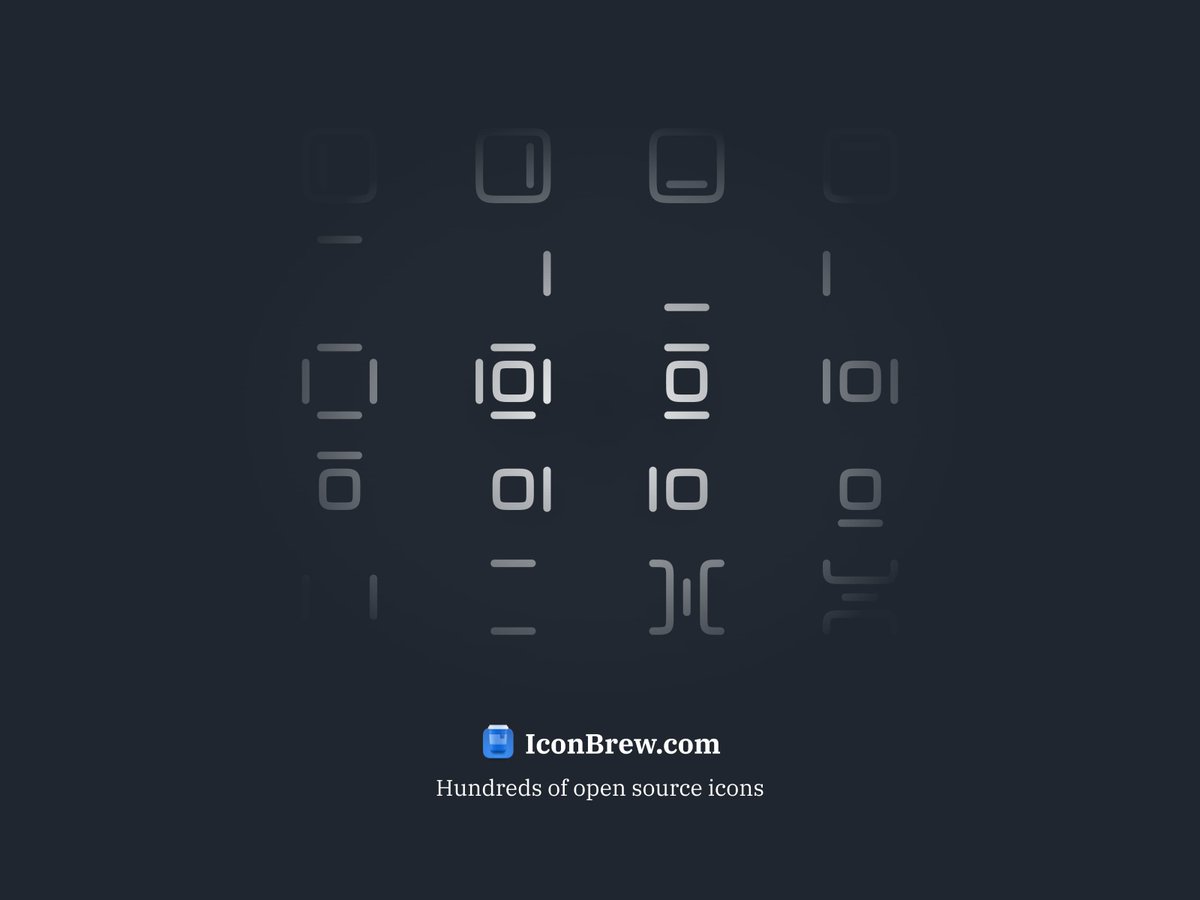icon_brew's tweet photo. I haven’t forgotten about y’all.

I’ve been busy working on new features and designing new icons. But to make up for the lack of posts, here’s week 10 and 11 

All available for free on https://t.co/ksGndVGFfn https://t.co/KBYnMUWfmV