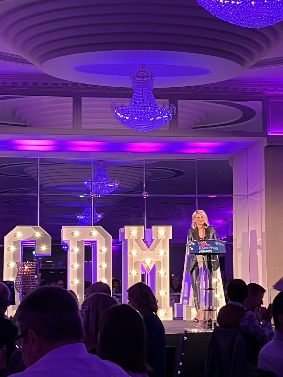 gary123mc's tweet photo. Great start to the @CorkChamber digital marketing awards #digitalcork22 best of luck to all finalists!! #wisetek @Wisetek https://t.co/61Jn1Mpm8q