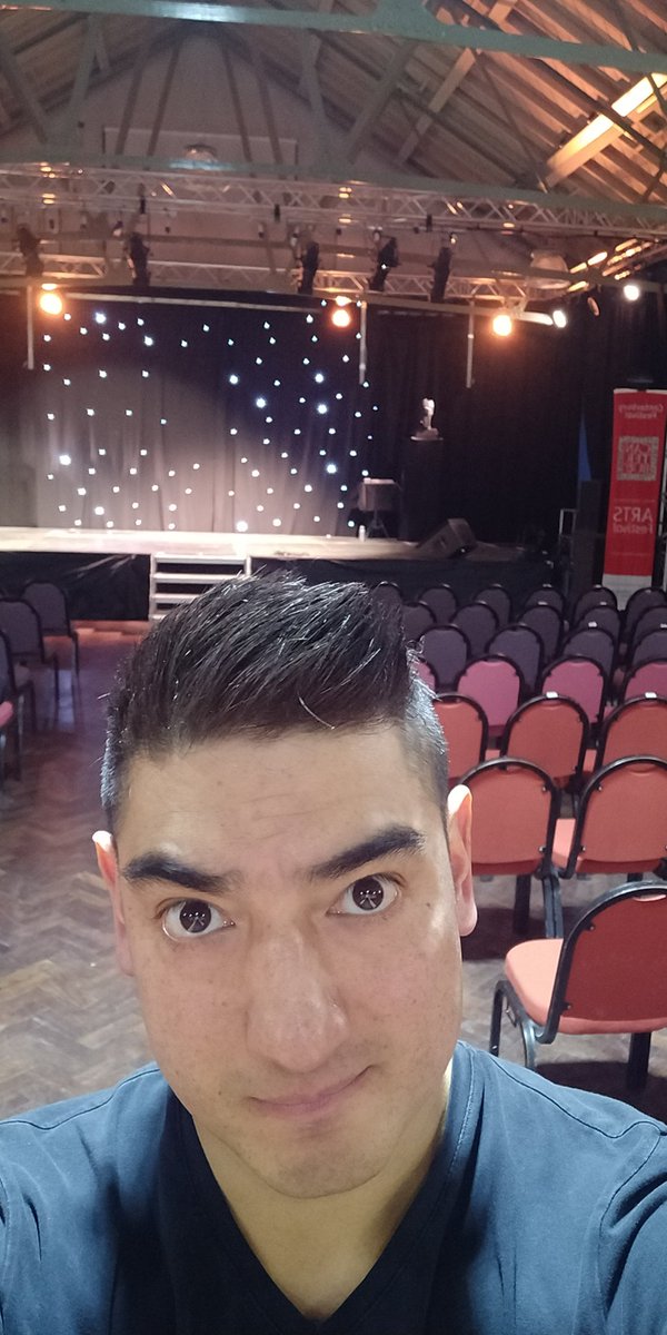 RealCardNinja's tweet image. Getting ready to perform at @CanterburyFest!